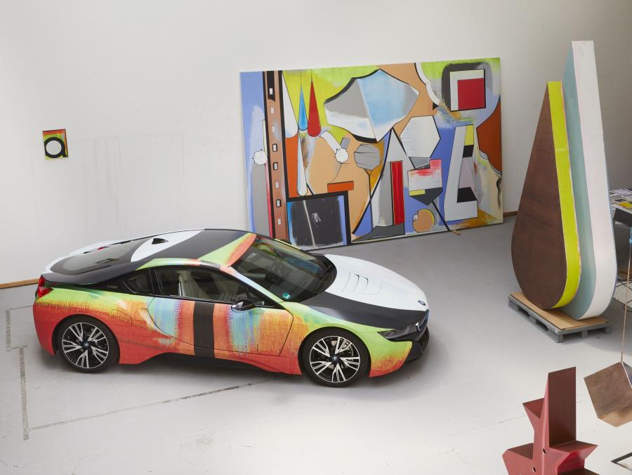  BMW i8 Art Car by Thomas Scheibitz (I15) 2019 года  (фото 5 из 17)
